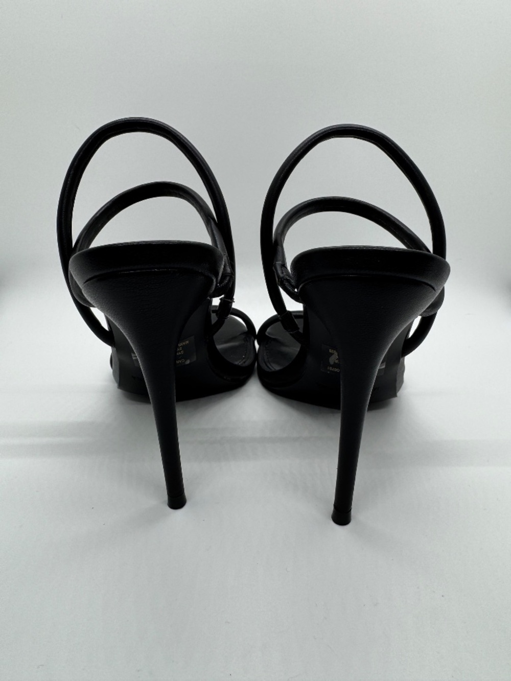 Steve Madden - Black Strappy Sandals - Picture 3 of 5